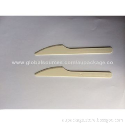 Hot Sell Environmental Cutlery, starch-based knife OEM Orders Welcomed